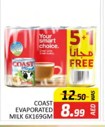 Al Madina COAST Evaporated Milk offer