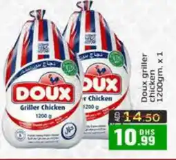 Mango Hypermarket LLC DOUX Frozen Whole Chicken offer