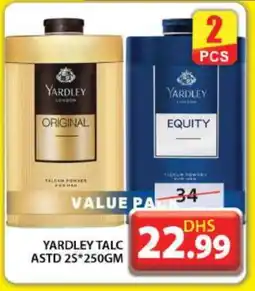 Grand Hyper Market YARDLEY Talcum Powder offer