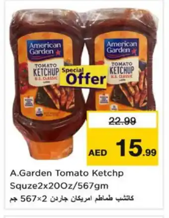 Nesto AMERICAN GARDEN Tomato Ketchup offer