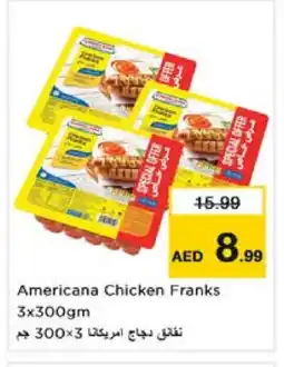 Nesto AMERICANA Chicken Franks offer