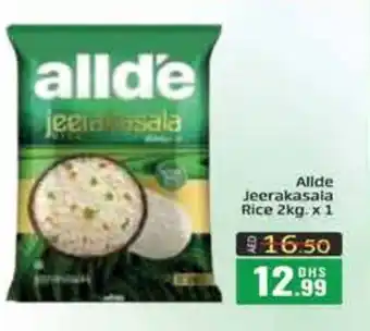 Mango Hypermarket LLC ALLDE Jeerakasala Rice offer