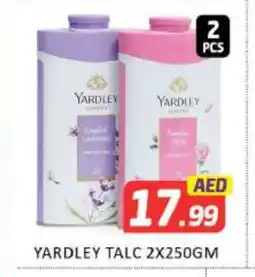 Mango Hypermarket LLC YARDLEY Talcum Powder offer