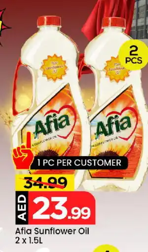 Mark & Save AFIA Sunflower Oil offer