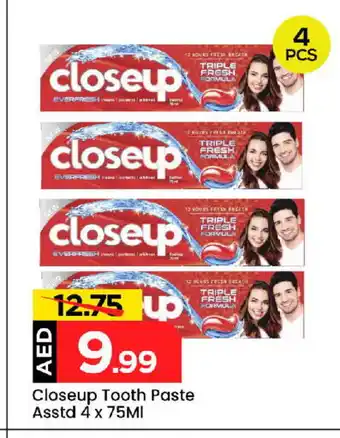 Mark & Save CLOSE UP Toothpaste offer