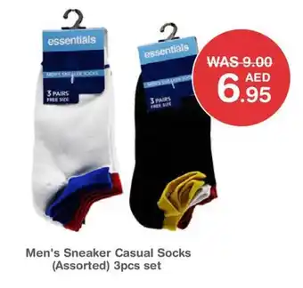 Choithrams Men's sneaker casual socks offer