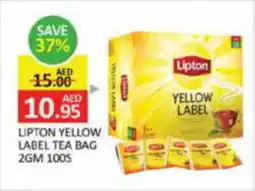 Al Madina Hypermarket Lipton yellow label tea bag 100S offer