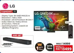 Emax LG QNED 8K 75QNED99T offer