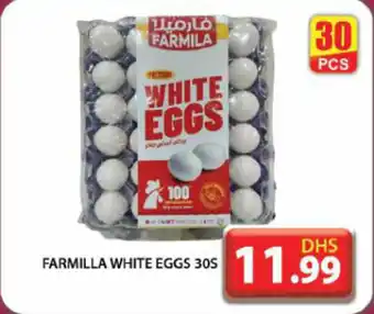 Grand Hyper Market Farmilla white eggs offer