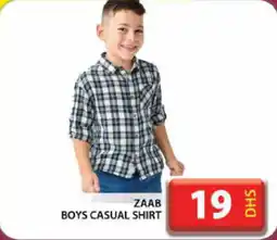 Grand Hyper Market Zaab boys casual shirt offer