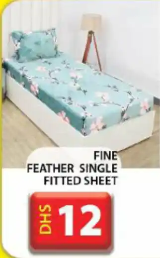 Grand Hyper Market Fine feather single fitted sheet offer