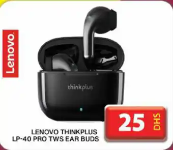 Grand Hyper Market Lenovo thinkplus LP-40 pro TWS ear buds offer