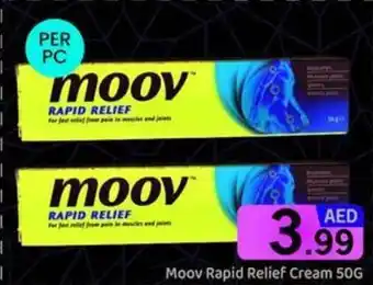 GATE Moov rapid relief cream offer