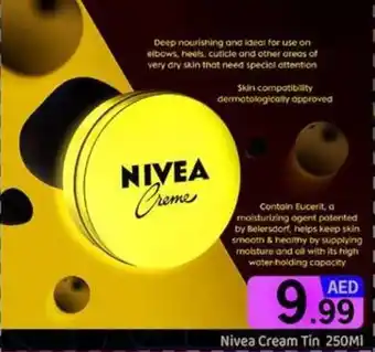 GATE Nivea Cream Tin offer