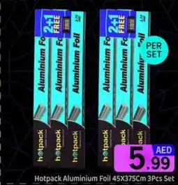 GATE Hotpack aluminium foil offer