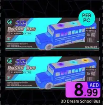 GATE 3D Dream School Bus offer