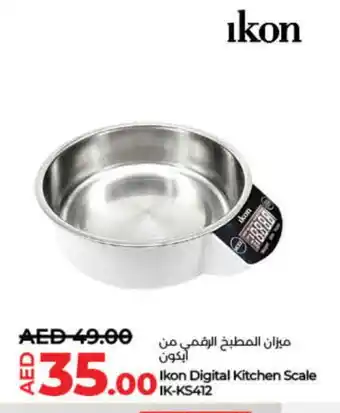 Lulu Hypermarket IKON Kitchen Scale offer