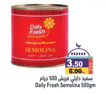 Aswaq Ramez DAILY FRESH Semolina / Rava offer