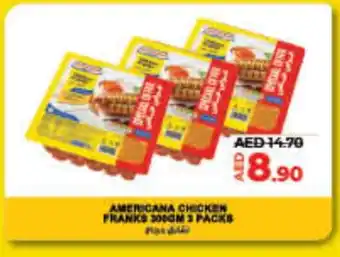 Lulu Hypermarket AMERICANA Chicken Franks offer