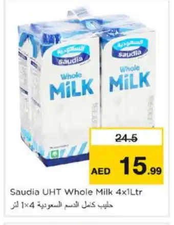 Nesto SAUDIA Long Life / UHT Milk offer