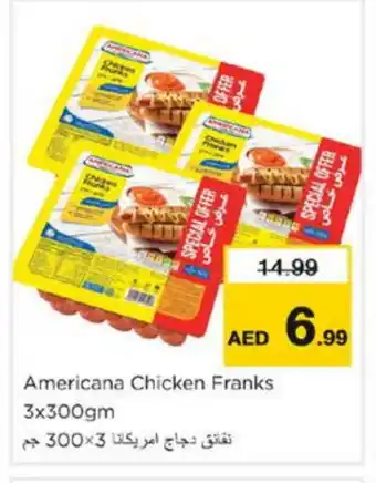 Nesto AMERICANA Chicken Franks offer