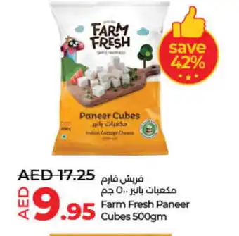 Lulu Hypermarket FARM FRESH Cottage Cheese offer