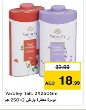 Nesto YARDLEY Talcum Powder offer