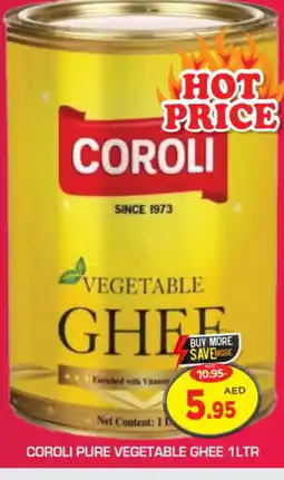 Baniyas Spike Hypermarket COROLI Vegetable Ghee offer