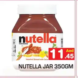 Baniyas Spike Hypermarket NUTELLA Chocolate Spread offer