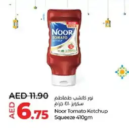 Lulu Hypermarket NOOR Tomato Ketchup offer