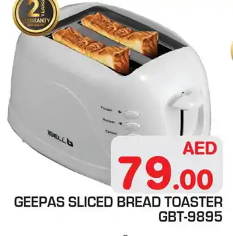 Baniyas Spike Hypermarket GEEPAS Toaster offer