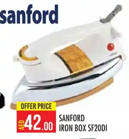 Baniyas Spike Hypermarket SANFORD Ironbox offer