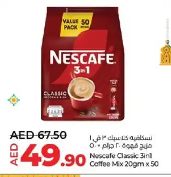 Lulu Hypermarket NESCAFE Coffee offer