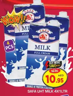 Baniyas Spike Hypermarket SAFA Long Life / UHT Milk offer