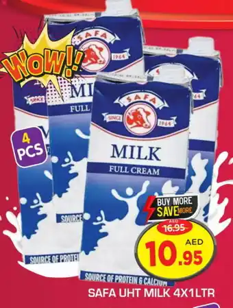 Baniyas Spike Hypermarket SAFA Long Life / UHT Milk offer