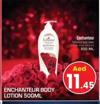 Baniyas Spike Hypermarket Enchanteur Body Lotion & Cream offer