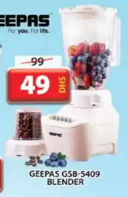 Grand Hyper Market GEEPAS Mixer / Grinder offer