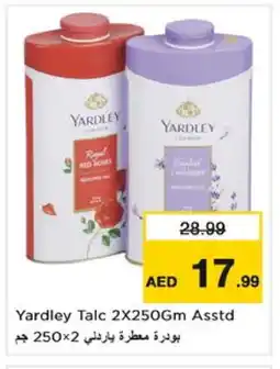 Nesto YARDLEY Talcum Powder offer