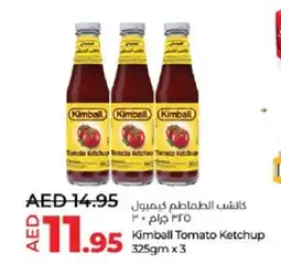 Lulu Hypermarket KIMBALL Tomato Ketchup offer