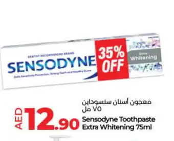 Lulu Hypermarket SENSODYNE Toothpaste offer