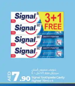 Lulu Hypermarket SIGNAL Toothpaste offer