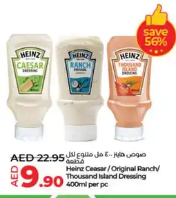 Lulu Hypermarket HEINZ Dressing offer