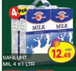 Baniyas Spike Hypermarket SAFA Long Life / UHT Milk offer