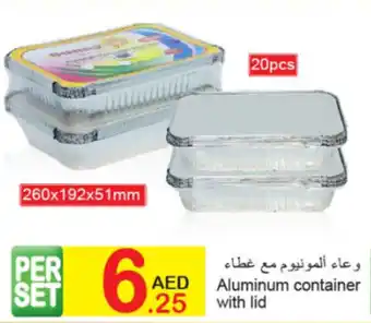 Green House Aluminum container with lid offer