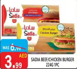 United Hypermarket Sadia beef/chicken burger offer