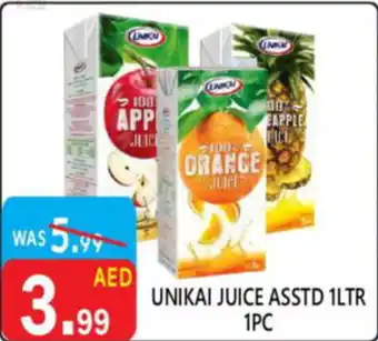 United Hypermarket Unikai juice asstd offer