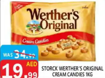 United Hypermarket Storck werther's original cream candies offer