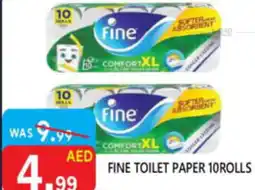 United Hypermarket Fine toilet paper offer