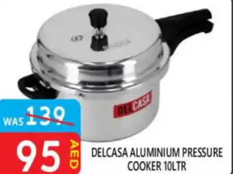 United Hypermarket Delcasa aluminium pressure cooker offer