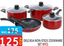 United Hypermarket Delcasa non-stick cookware set offer